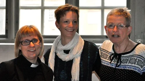 Anna-Carin Gabelic, Lottie Routh-Brissle och Margitha Magnhagen. Foto: Fanny Miles