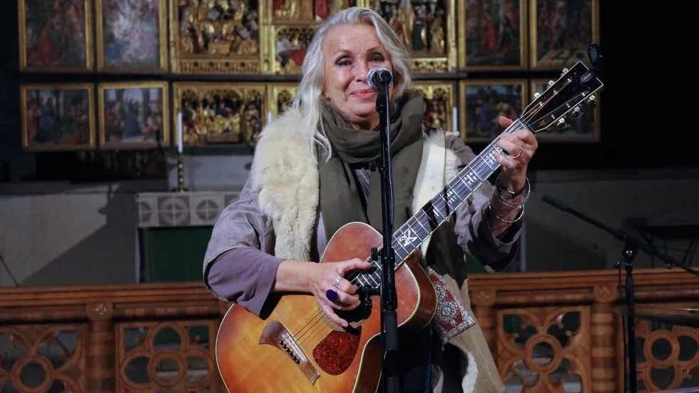 Musiken är ett sätt för Marie Bergman att skapa gemenskap.