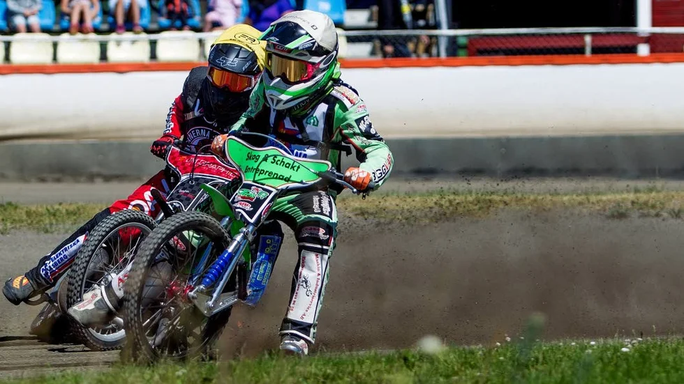 Theo Johansson, Dackarna, vann alla sina fem heat och imponerade stort.