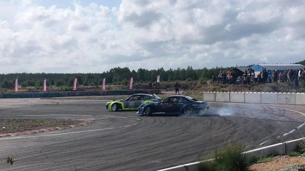 Finalloppet mellan Philip Ågren och segraren Felix Lindvall.