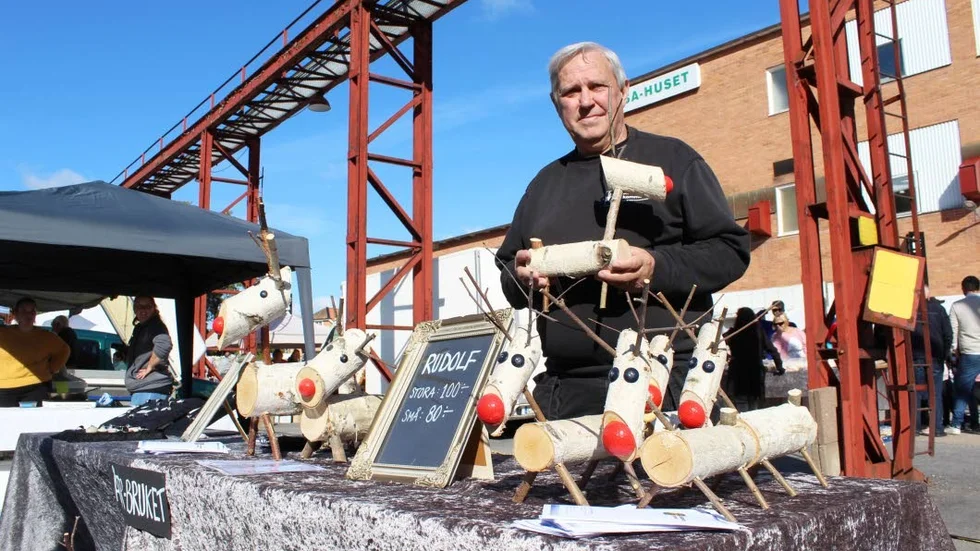 Krister Nilsson från Åtvidaberg sålde Rudolf med röda mulen.