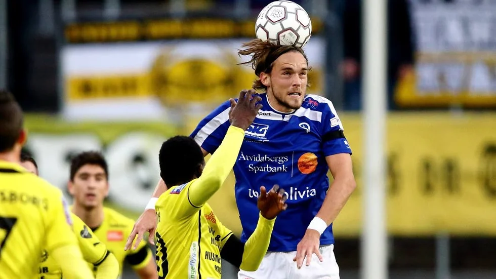 Tom Pettersson i ÅFF-tröjan.