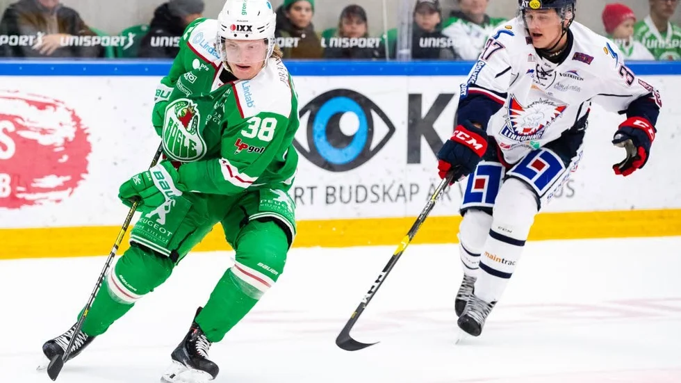 Adam Ginning och hans LHC har rest till Ängelholm för möte med Erik Anderssons Rögle.