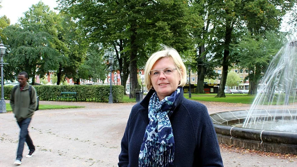 I förändring. Jönköping är en växande stad med expansivt företagande och det kan vara bra för östgötarna, tror Anne-Marie Nilsson (C).