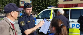 Polisen mötte oroliga i Åtvidaberg