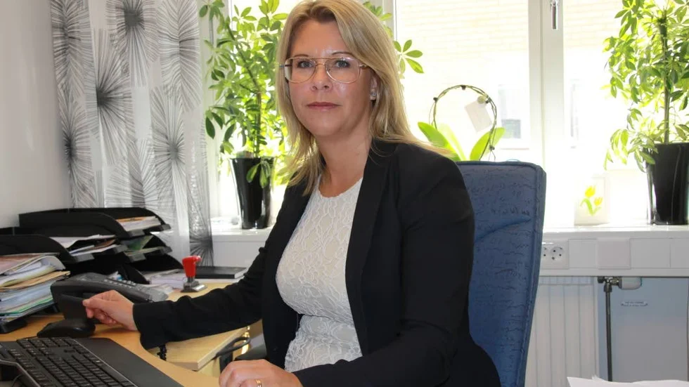 Berörd. Annicki Oscarsson (KD).