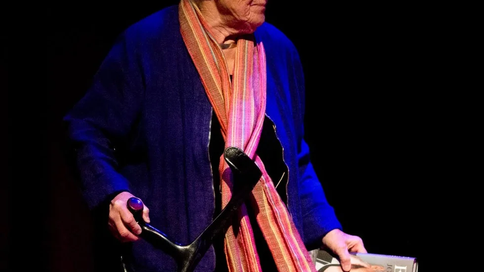 Elsie Johansson pratade om sin senaste bok, biografin "Riktiga Elsie".