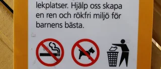 Här vågar hon inte låta barnen leka