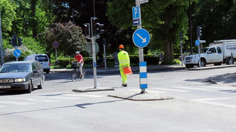 Under vecka 22 pågår asfalteringsarbete på Bispmotalagatan som påverkar trafiken.