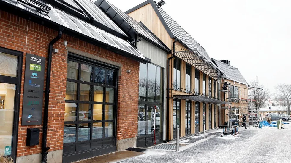 Företagscenter. Nya lokalytorna är omkring 120 kvadratmeter stora.