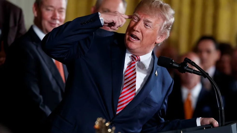 Stålman? Donald Trump har infört stål- och aluminiumtullar, och EU kan nu komma att svara med samma mynt.