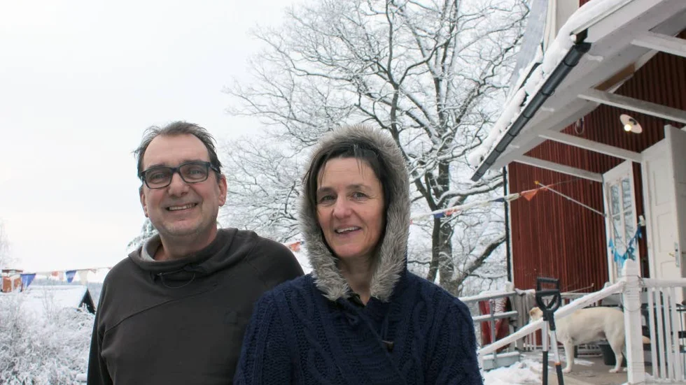 Frank Hinzmann Dambach och Cécile Dambach driver tillsammans Lofta Caffè.