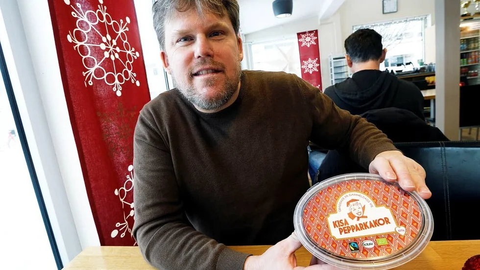 Mikael Landestrorp, ägare till Lilla Hembageriet i Motala.