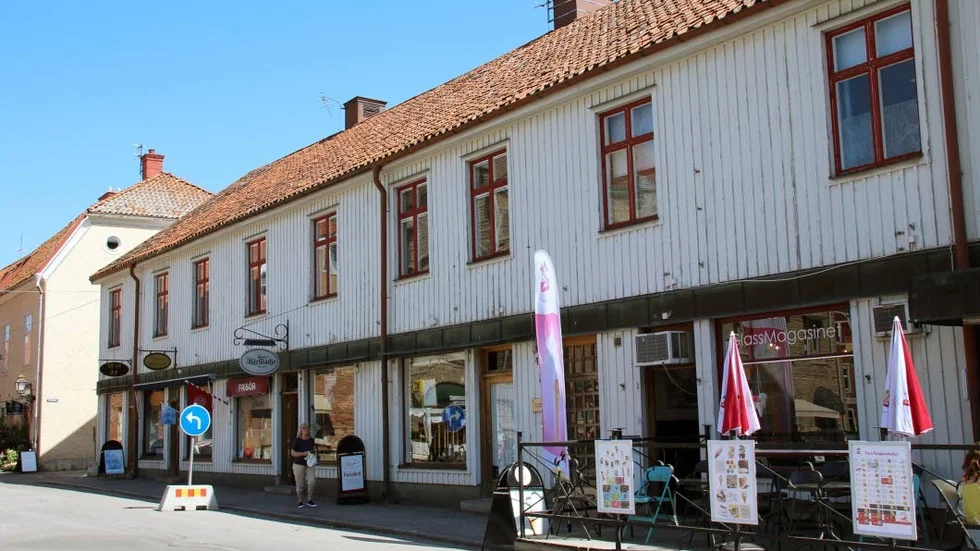 Den så kallade Mauritzionska fastigheten.