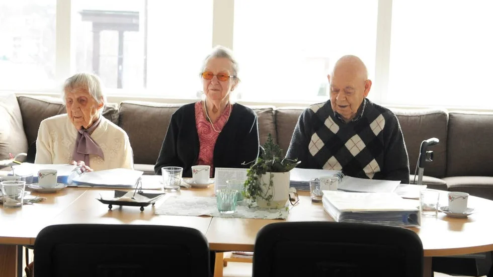 Ulla Nilsson, Gun Weidinger och Nore Norrbin var några av deltagarna.