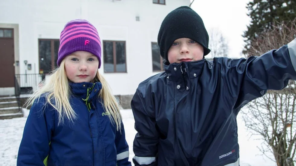 Förväntansfulla. Julia Hellberg och Linus Kleen ser båda fram emot påsken.