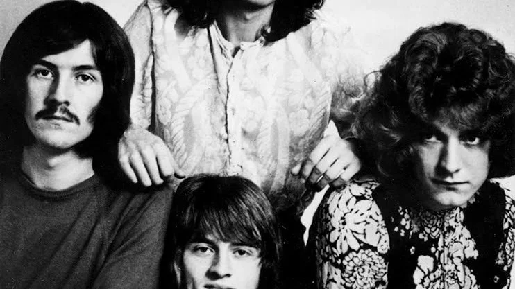 MUSIK. Bandet Led Zeppelin 1969.