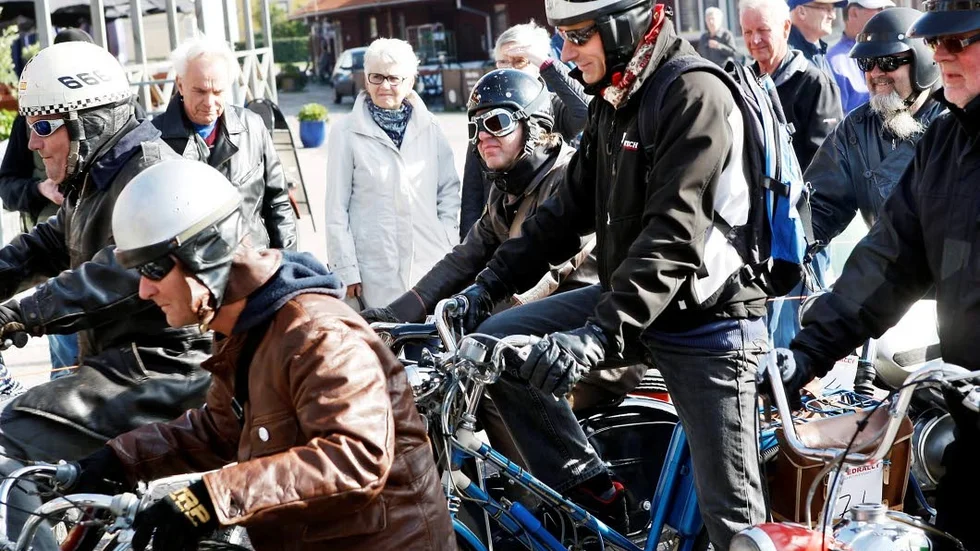 För tjugonde året i följd är det dags för mopedister att samlas i Motala hamn för start i Motala Motorveteraners  mopperally.