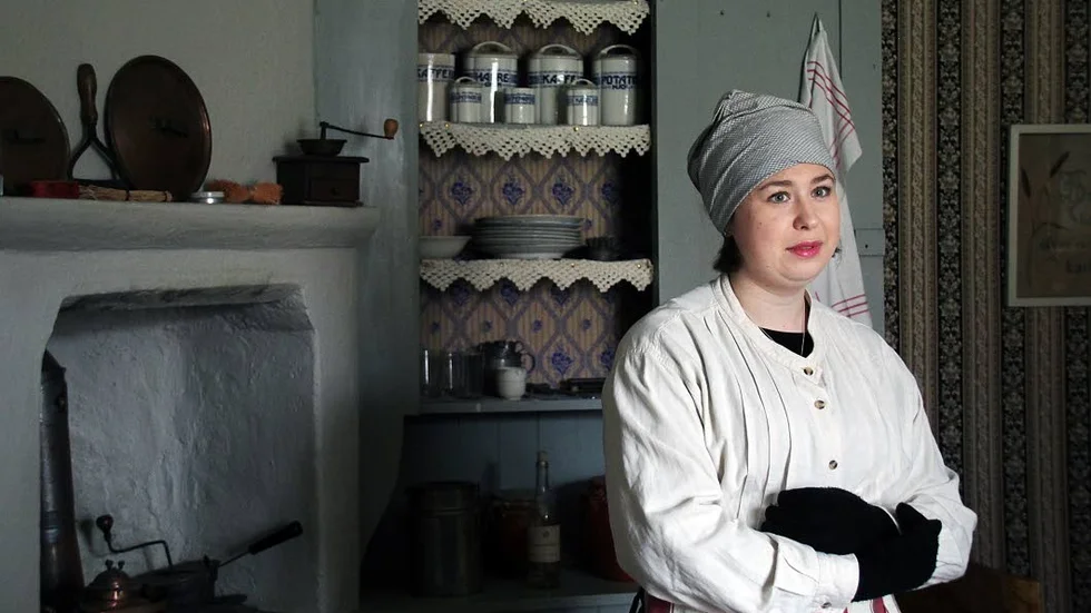 Guiden Camilla Gullin har visat lägenheterna sedan 2015.