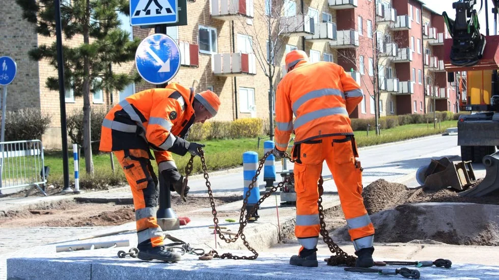 En ny teknik med betonggupp ska användas.