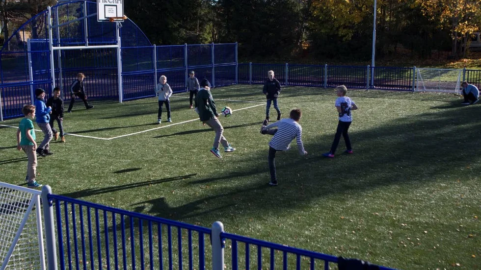 ANVÄNDBAR. Multiarenan är en bra plats för de flesta sportet året runt.