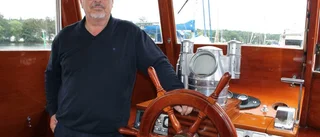 "Hon har bara en propeller, så hon är speciell att köra"
