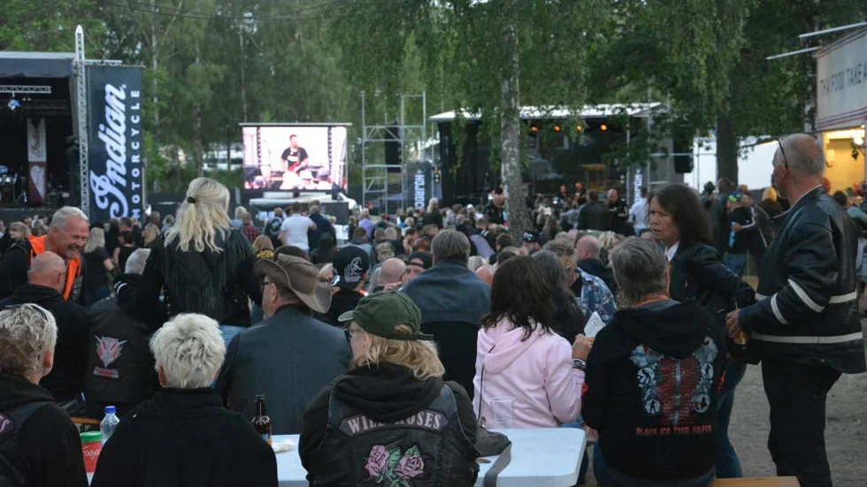 Hojrock ökade antalet besökare jämfört med i fjol.