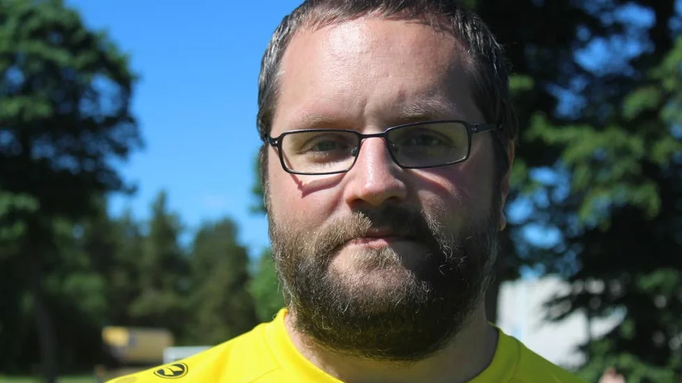 Björn Esemann är en av spelarna i FFA. Han ser fram emot matchen och hoppas på vinst.