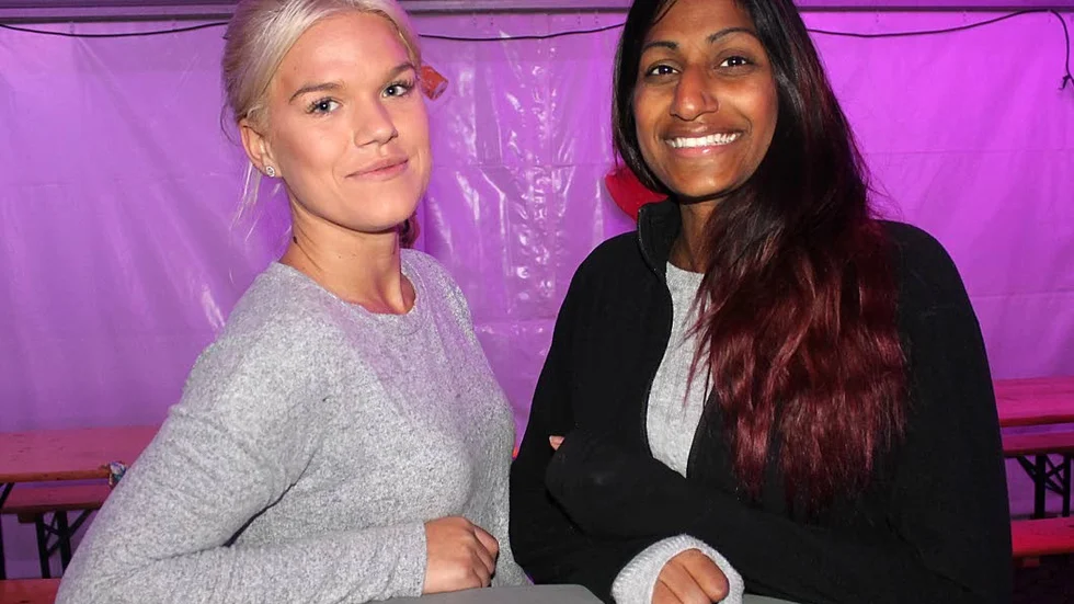 Emma Andersson och Manju Pihlström.