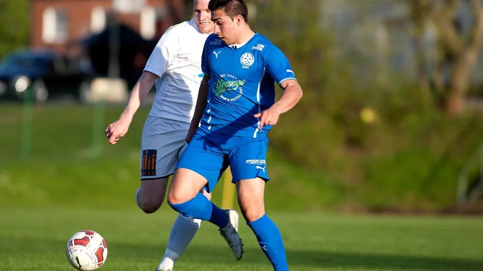 Davor Jelic gjorde LSW:s mål mot Malmslätt.