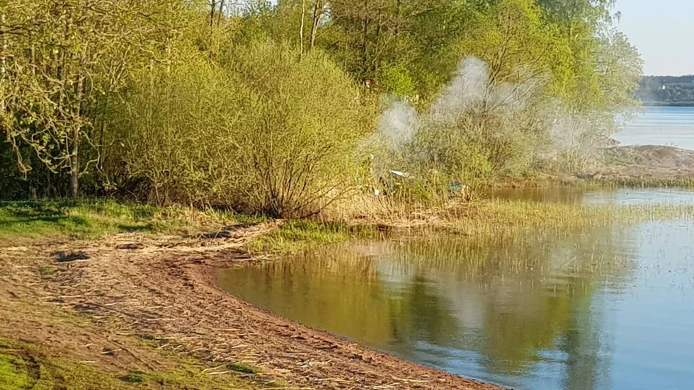 Olyckan inträffade vid Kröngården utanför VImmerby.