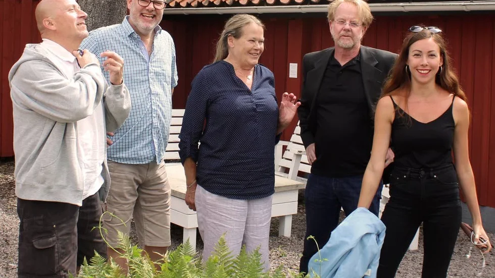 Förutom de på bilden kommer också Anders Steiner och det nya tillskottet Helena Savio ställa ut sina foton.