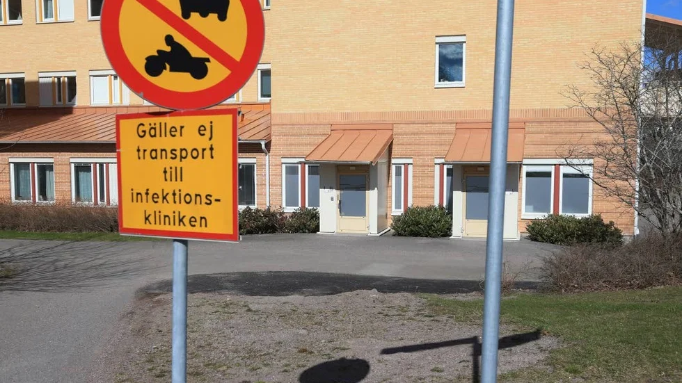 US:s högriskavdelning har två separata intag bredvid varandra. Här vårdas nu den lassafebersmittade kvinnan.