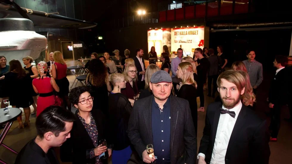Vinnare. Revaults grundare Elia Mörling tillsammans med Albin Pettersson, en av personerna bakom filmkollektivet Crazy pictures.