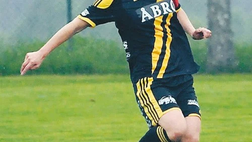Målskytt och bäst på plan. Anna Rundgren spelade en framträdande roll när Vimmerby IF besegrade Madesjö B. Foto: Janne Strömsten