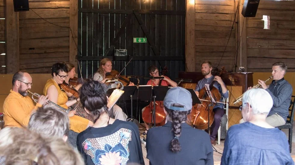Bild från förra årets Musik i Kretslopp