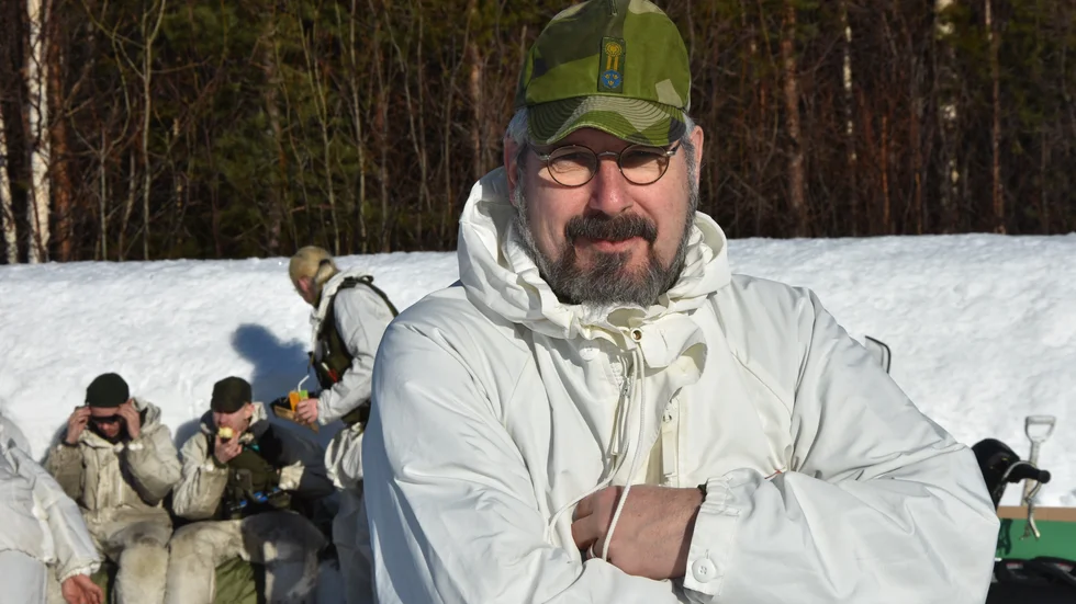 Peter Ekman är chef för Norrbottensgruppen vars uppgift är att utbilda, utveckla och vidmakthålla Norrbottensbataljonen och att stödja frivilligorganisationerna i Norrbotten.