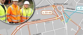 Här är det stopp för alla cyklister