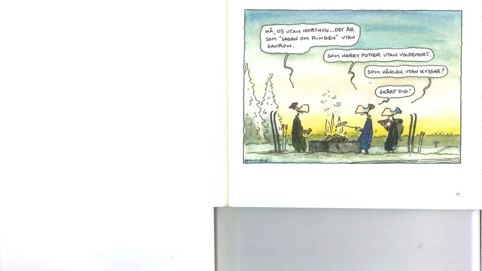 Filosofi kring en norsk skidåkare. För Jan & Maria Berglin är inget främmande.