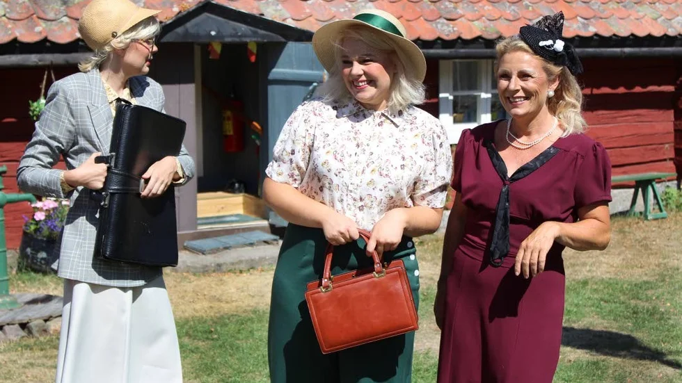 Jenny Andreen, Rebecka Dellskog och Christine Eddeborn.