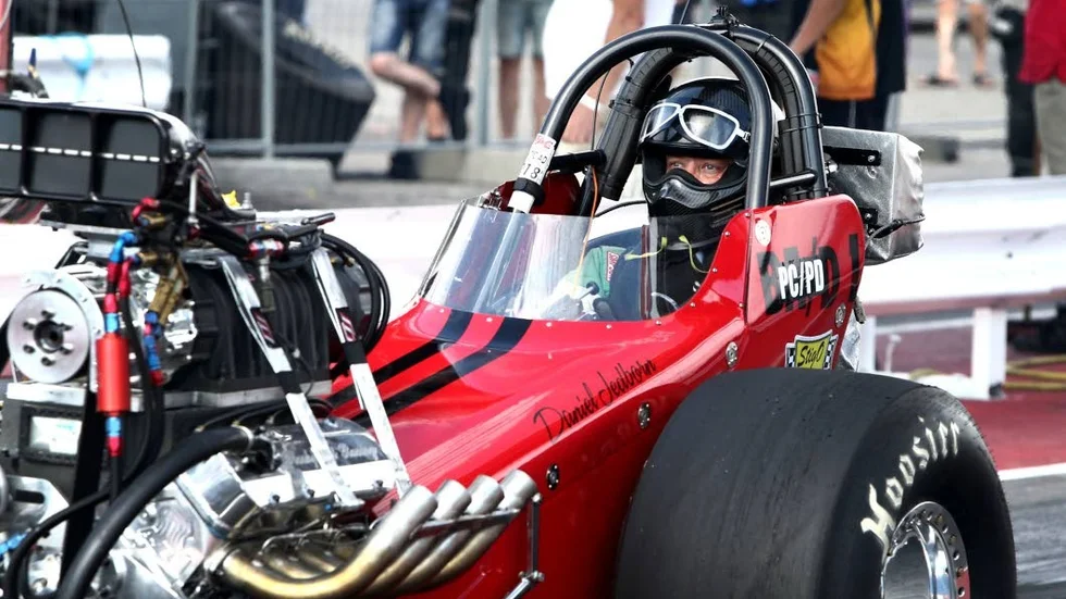 Motorerna vrålade i helgens Mantorp Drag Revival.