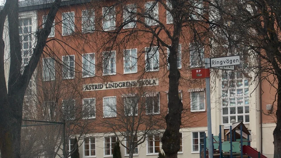 Kallt på skolan. Det vara bara tio grader när klassrum stängdes på tisdagen.