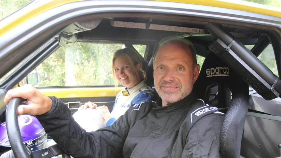 Miriam Walfridsson och Thomas Rvelli ser fram mot Midnattssolsrallyt