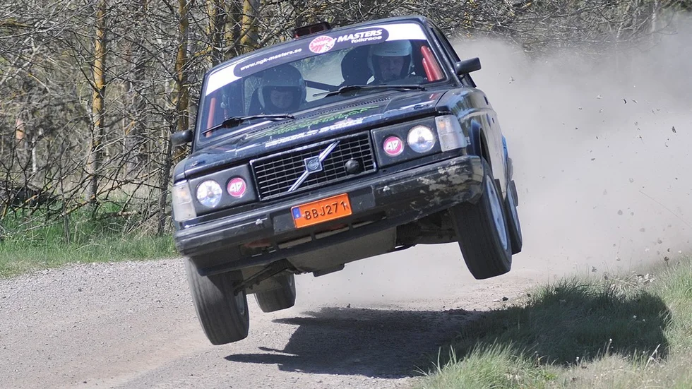 MSK Kvarnvingarnas Daniel Wall och Ydre MKs Lina Jonasson nåde stora framgångar i Svenska rallyt. Foto: Andreas Johansson
