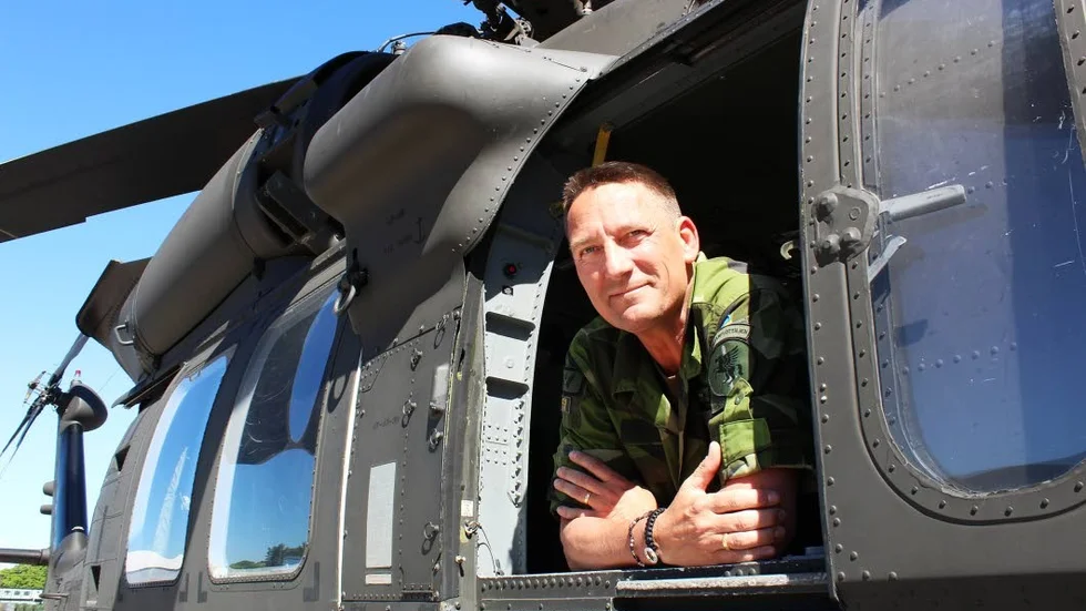 Jonas Nellsjö, chef på helikopterflottiljen, kommer att åka till brandområdena i helgen.