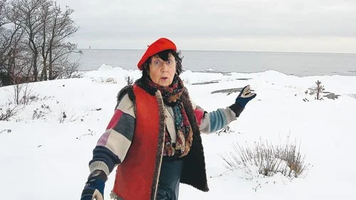 Vanja Frykdahl bor långt ute på Gränsö utanför Västervik.