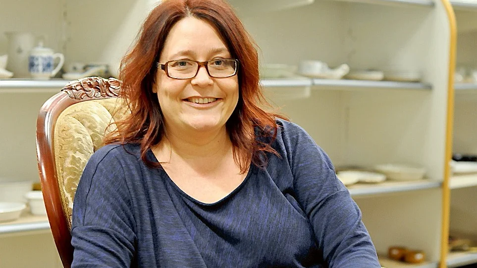 Hanna Andersson tycker att det bästa med sitt jobb är att hon får bidra med en pusselbit till en bättre värld.