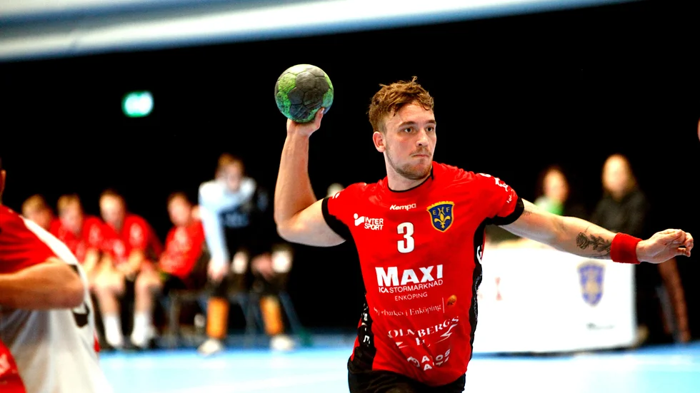 Elliot Ryderdahl gjorde det bra mot Mantorp. 