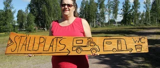 Erbjuder ställplats vid hembygdspark