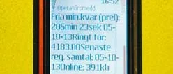 Två sms för 8 000 kronor